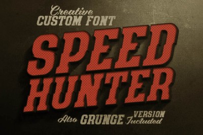 SpeedHunter Font