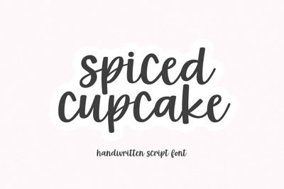 Spiced Cupcake | Modern Script Font Free Download