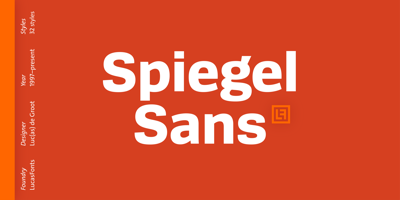 Spiegel Sans Free Download