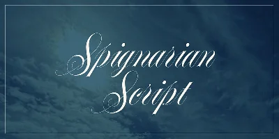 Spignarian Script Font
