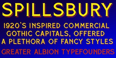 Spillsbury Font Set