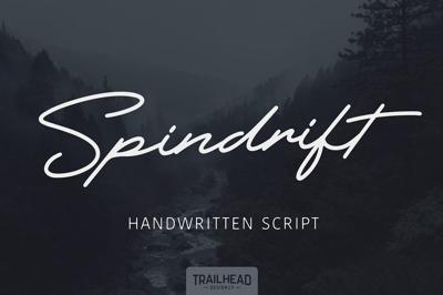 Spindrift Handwriting Script 4 Fonts Free Download