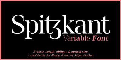 Spitzkant Variable Free Download