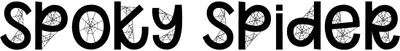 Spoky Spider Font