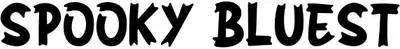 Spooky Bluest Font