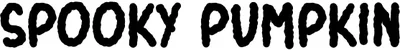 Spooky Pumpkin 2 Font