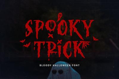 Spooky Trick - Creepy Halloween Font Free Download