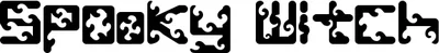 Spooky Witch Font