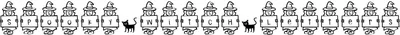 Spooky Witch Letters Font