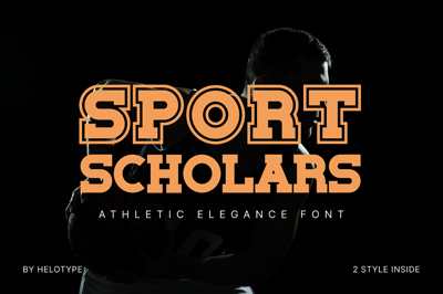 Sport Scholars - Athletic Font Free Download