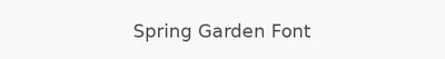 Spring Garden Font