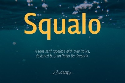 Squalo Font