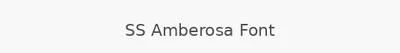 SS Amberosa Font