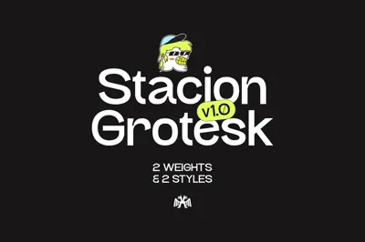 Stacion - Grotesk Type Free Download