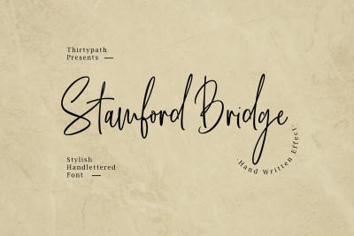 Stamford Bridge Script Font