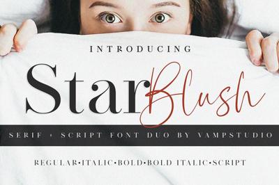 Star Blush Elegant Font Duo Free Download