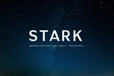 Stark Free Font Font