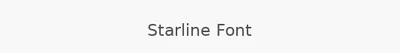 Starline Font