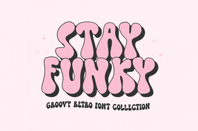 Stay Funky | Retro Font Collection Free Download