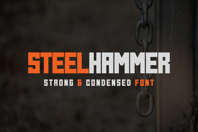 Steel Hammer Bold Condensed Font Free Download