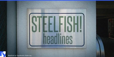 Steelfish Font