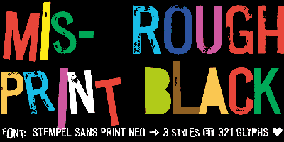 Stempel Sans Print Neo Free Download