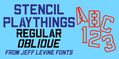 Stencil Playthings JNL Free Download