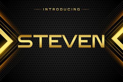 Steven Fonts Free Download