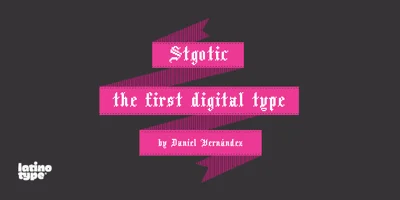 Stgotic Font