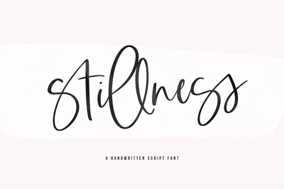 Stillness | Modern Script Font Free Download