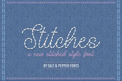 Stitches Font Free Download