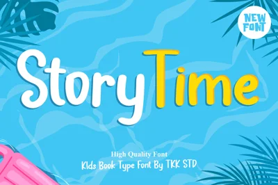 Storytime - Kids Font