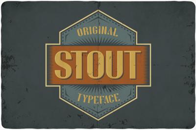 Stout typeface Free Download