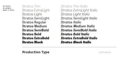 Stratos Font