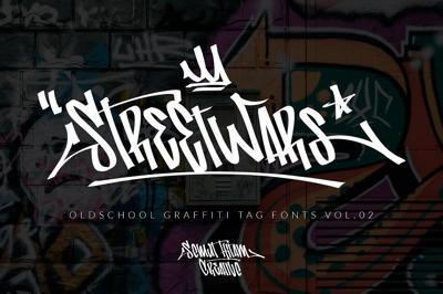 Street Wars - Graffiti Fonts Free Download