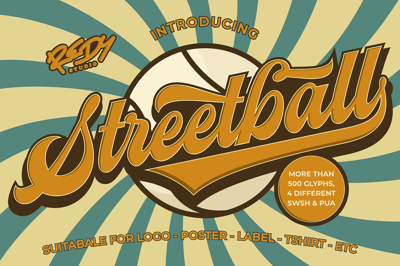 Streetball Vintage Font Free Download