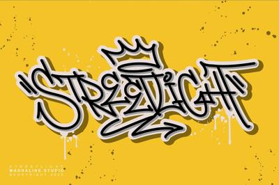 Streetlight | Graffiti Font Free Download