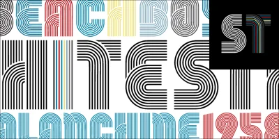 Stripes Font