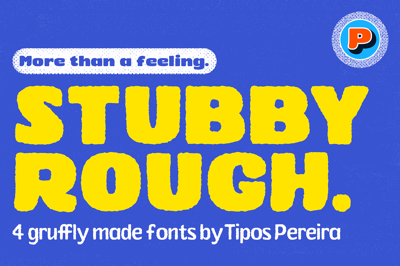 Stubby Rough Fonts Free Download