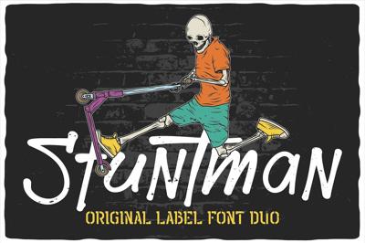 Stuntman Font Duo Free Download