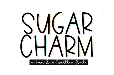 Sugar Charm | Thin Handwritten Font Free Download