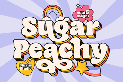 Sugar Peachy - Retro Soft Family Free Download