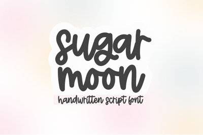 SugarMoon | Cute Script Font Free Download