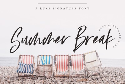 Summer Break Font