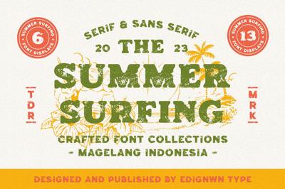 Summer Surfing - Display Font Free Download