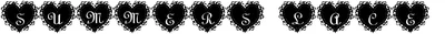Summers Lacehearts Font