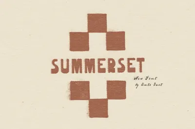 Summerset Hand Drawn Font Free Download