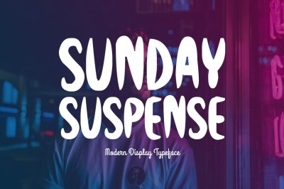 Sunday Suspense Font