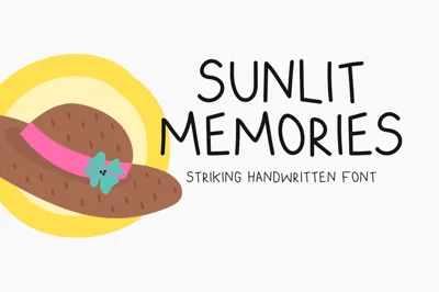Sunlit Memories Typeface