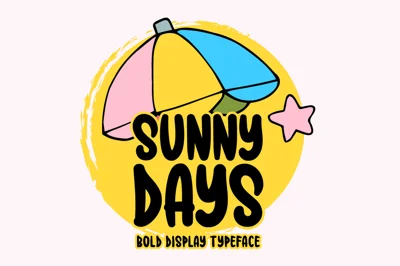 Sunny Days Typeface